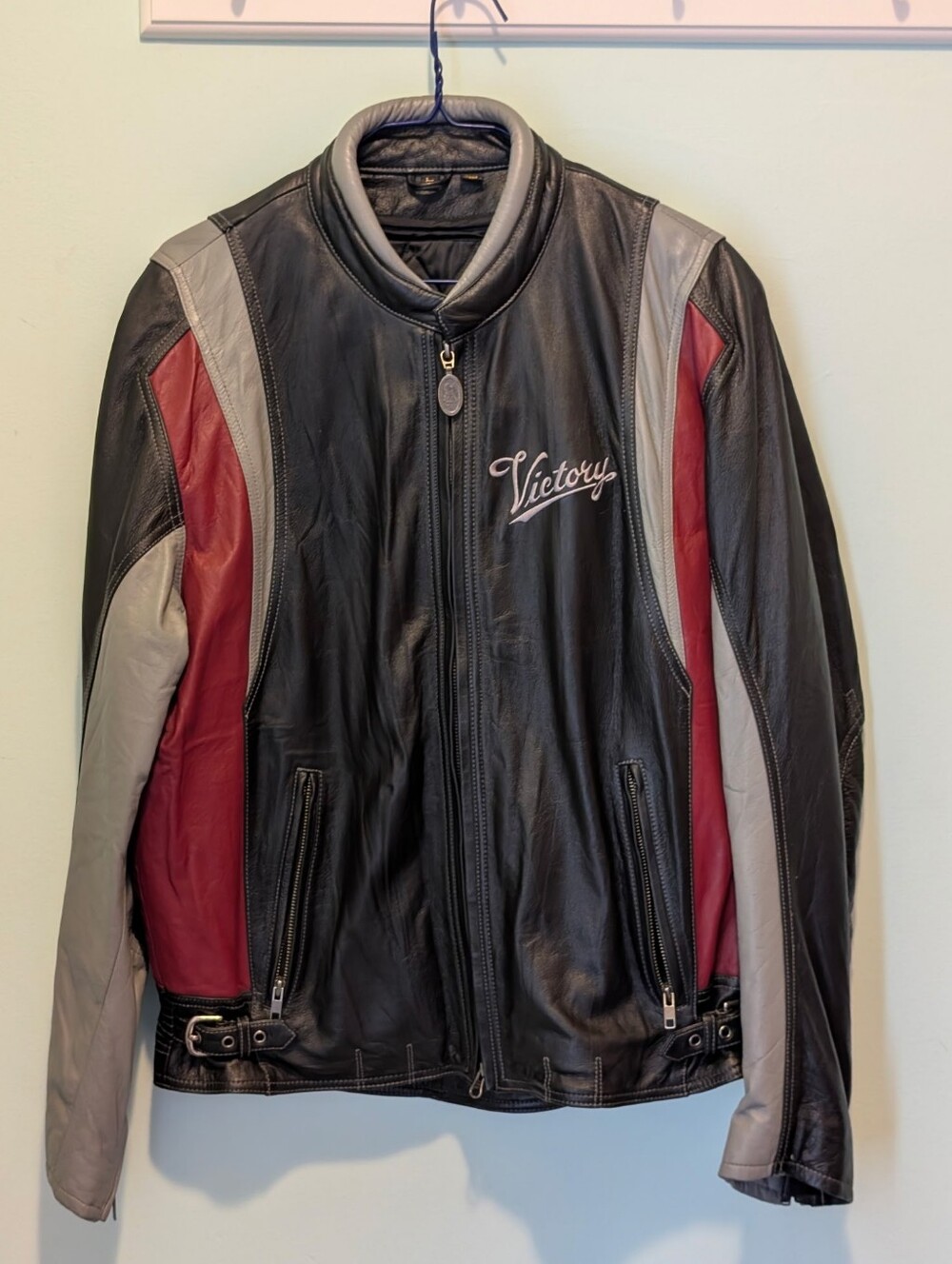 Vintage Official Victory Motorcycle Jacket